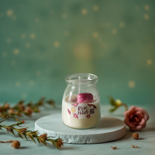 Aromatic candle Rose Petals (mini)